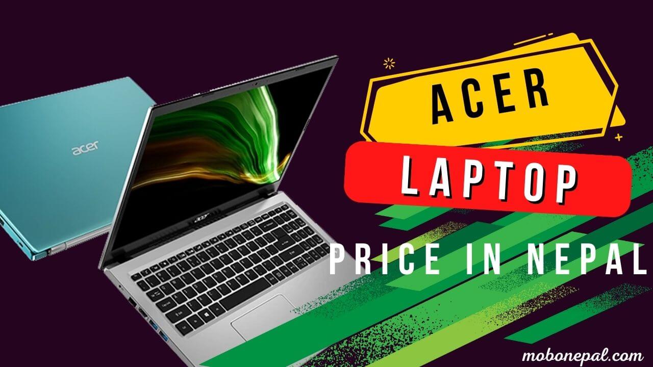 Acer laptop price in nepal